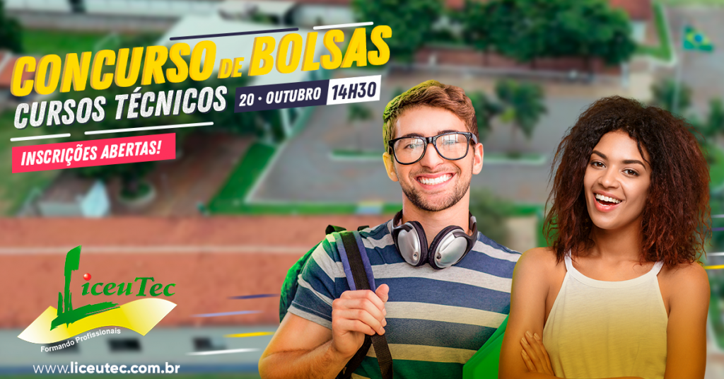 Concurso de Bolsas - Cursos Técnicos 2019 - 1 - LiceuTec