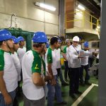 Parceria entre furnas e LiceuTec promove visita técnica aos alunos na Usina Hidrelétrica de Porto Colômbia